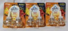 6 x SC Johnson Glade Plugins Hawaiian Breeze Scented Oil Refills - $24.00