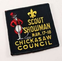 Vtg Scout Showman Mar 17-18th Chickasaw Council Boy Scouts of America BS... - €6,64 EUR