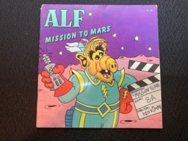 ALF, Mission To Mars,Childrens Book 1987 80&#39;s Television Collectibles - £2.50 GBP