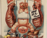 Hamburger Pattie Garbage Pail Kids trading card Vintage 1986 - $2.97