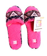 NEW!  Muk Luks Open Toe Pink Slippers, Sz 9-10 - £13.22 GBP
