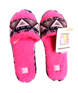 NEW!  Muk Luks Open Toe Pink Slippers, Sz 9-10 - £12.65 GBP