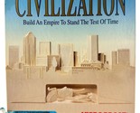 1991 Sid Meier&#39;s Civilization Build an Empire...Test of Time Game Big Bo... - $166.31
