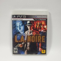 L.A. Noire (Sony PlayStation 3 2011) PS3 Video Game TESTED. No Manual - £6.56 GBP