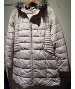 M&amp;S Ladies Super Light Puffer Jacket Size 18 coat cream/Biege Express Sh... - £21.23 GBP