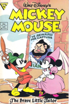 Walt Disney&#39;s Mickey Mouse &quot;The Brave Little Tailor&quot;  #246 April 1989 Gl... - £7.15 GBP