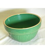 Over and Back Yellow Ware Green Mixing Bowl - €25,30 EUR