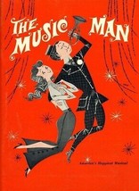 The Music Man Souvenir Program &amp; Program 1959 Forrest Tucker Taft Theatre - $24.72