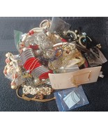 2+ Lb. Of Vintage To Modern Jewelry Wearable Craftable Fixable And Sella... - $24.70