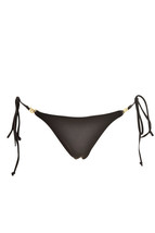 Agent Provocateur Womens Bikini Bottoms Elegant Chain Black Size S - £86.26 GBP