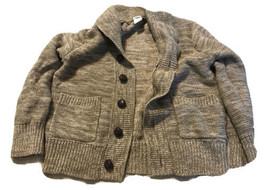 Old Navy Toddler Boys Tan cardigan sweater size 3T Old Navy Cardigan Buttons - £7.93 GBP