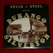 1978 Steam &amp; Steel Monte Mills Durango Silverton Railroad Record Lp Vinyl Album - £29.73 GBP