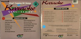 Megastar Karaoke SING-ALONG Vol 53 Country Hits Laserdisc New Sealed - £10.14 GBP