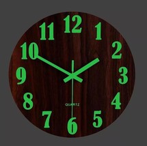 Luminous Wall Clock Brief Creative Quartz Quiet Hanging Clocks DIY Acrylic  - $68.00