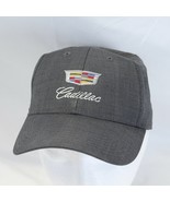 Cadillac Logo Strap-back Hat Official Brand Microfiber Suede Ball Cap - $44.59 CAD