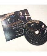 THE CHRYSLER TOWN &amp; COUNTRY 2013 OWNER&#39;S INFORMATION MANUAL DVD disc OEM... - €19,97 EUR