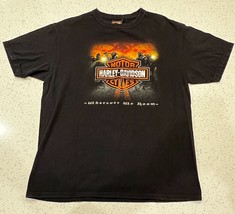 Harley-Davidson Indianapolis &quot;Wherever We Roam&quot; Graphic T-Shirt Adult Large - £15.44 GBP