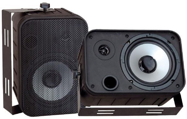 Pyle PDWR50B 500W 6.5'' Indoor/Outdoor Waterproof Speakers - Black - Pair - PDWR - $124.00