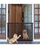 Dog Gate for Stairs Pet Gates for House Indoor Outdoor Dogs Screen Mesh ... - £25.96 GBP