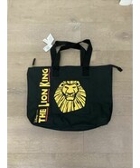 New Disney The Lion King Black Broadway Musical Zip Tote Bag 18.5&quot;x13.5&quot;... - $342.12 MXN