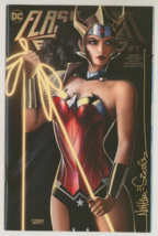 Flashpoint Beyond 1 SIGNED Nathan Szerdy Wonder Woman TD Variant Geoff Johns - $24.74