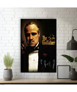 The Godfather Movie Poster - Canvas Art Print  Room Decoration - $141.48 MXN+
