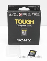 Sony TOUGH CEAG320T 320GB CFexpress Type A  Memory Card - $374.99