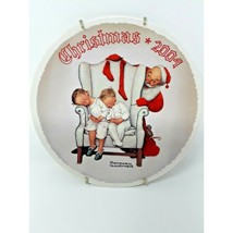 Vintage Norman Rockwells Plates Christmas Home Decor Collectors Bundle Lot - £18.27 GBP