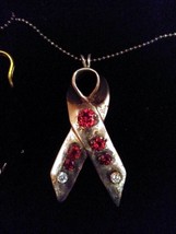 AIDS/HIV Memorial Necklace/Pin - £39.87 GBP