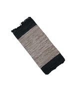 Premium Leather Fireplace Hearth Rug - Durable &amp; Fireproof Floor Mat Lea... - €223,38 EUR