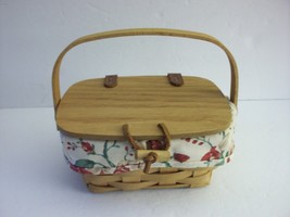 Longaberger 2005 Child&#39;s Purse Basket with Liner and Protector - $35.00