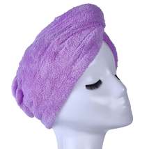 YYXR Microfiber Hair Drying Towel Ultra Absorbent Twist Hair Turban Drying Cap H - £8.93 GBP