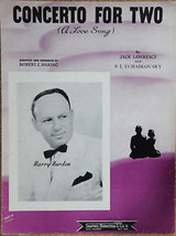 Concerto For Two (A Love Song) 1941 Sheet Music - £1.57 GBP