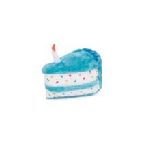 ZippyPaws Birthday Cake Dog Toy Blue 1ea/MD - $11.83