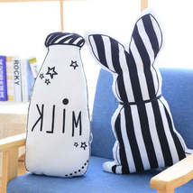 Toy New Product Dog Doll Pillow Back View Rabbit Feeding Bottle Cushion - £18.01 GBP+