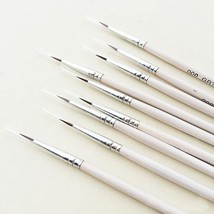 Paint Brush 6pcs Set Fine Handpainted Thin Hook Line Drawing Art Nylon Pen - £7.52 GBP