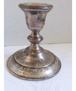 F.M Whiting Sterling Silver Reinforced Weighted Candlestick holder Talis... - £32.38 GBP