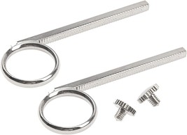 2Set Yootones Trumpet Slide Finger Ring With Fix Screw Kit Compatible, Silver - £28.93 GBP