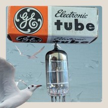 Radio Tube GE Electronic 6X8A TV Vacuum Vintage Stereo 2 Way Ham Plug In... - $3.00