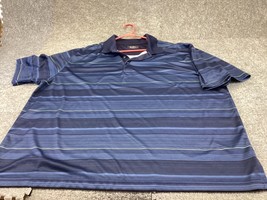 Ben Hogan Polo Shirt Mens 3XL Performance Striped Golf Tennis - £11.83 GBP