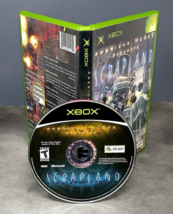 American McGee Presents Scrapland (Microsoft Xbox, 2005) Case &amp; Disk NO ... - $24.75
