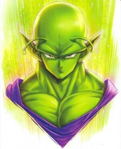 &quot;PICCOLO&quot; DRAGON BALL Z Japanese Anime Glossy 8&quot; x 10&quot; Art Print - £17.77 GBP
