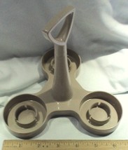 Vintage Tupperware Almond/Tan Condiment Keeper Carrier Only #757-1 - €8,70 EUR