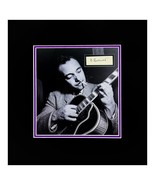 Django Reinhardt Autograph Book Cut-Museum Framed Ready to Display - $22,389.70 MXN