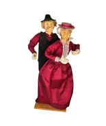 Vintage Dancing Grandpa Grandpa Rena&#39;s Dough Originals Dolls Wood Base O... - $38.58