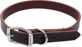Premium Circle T Latigo Town Leather Dog Collar - $15.79+
