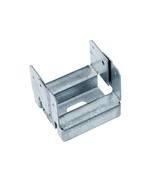ABA ZMAX Galvanized Adjustable Standoff Post Base for 4x4 Nominal Lumber - $28.97