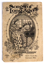 Songs of Long Ago Published by The Baldwin Company (1905) Songbook Sheet... - £10.21 GBP