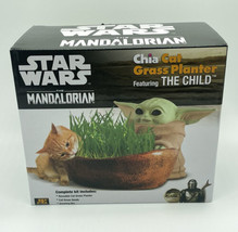 Chia Pet THE CHILD Star Wars The Mandalorian Cat Grass  Planter Grower B... - £22.09 GBP