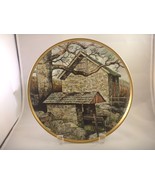 Vintage plate by Eric Sloane, The American Countryside, Spring house 24K... - £8.50 GBP